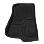 [US Warehouse] 3 PCS All Weather Floor Mats Liners for Jeep Wrangler JK Unlimited 2014-2018